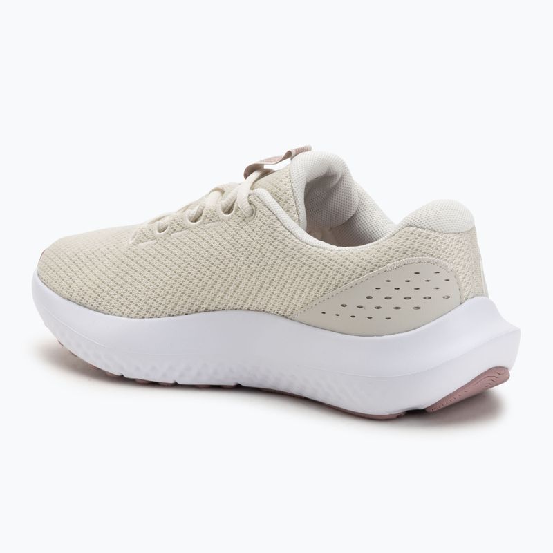 Жіночі бігові кросівки Under Armour Charged Surge 4 Summit White/Tourmaline Pink/Metallic Tourmaline Pink 3