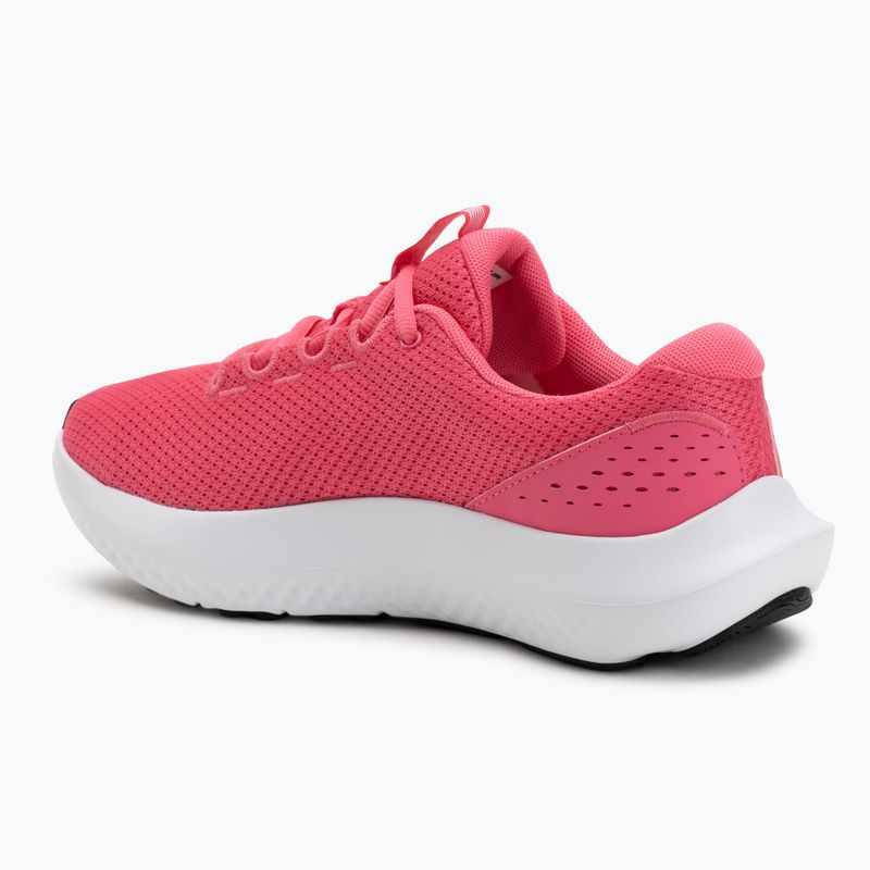 Кросівки для бігу жіночі Under Armour Charged Surge 4 super pink/super pink/white 3