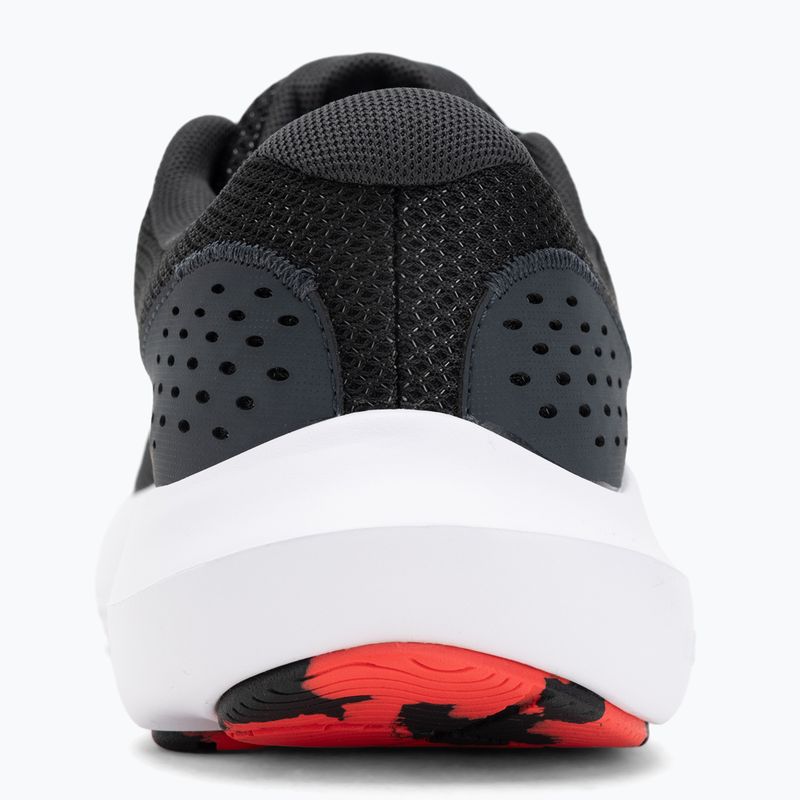 Чоловічі кросівки для бігу Under Armour Charged Surge 4 black/anthracite/racer red 6