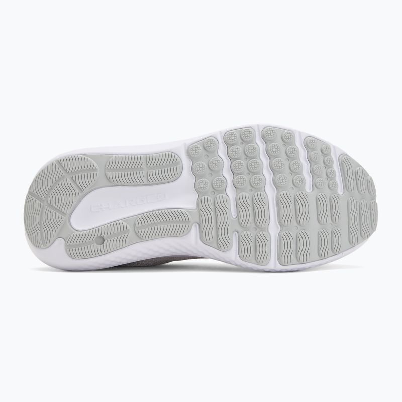 Кросівки для бігу жіночі Under Armour Charged Surge 4 halo gray/metallic silver/metallic silver 4