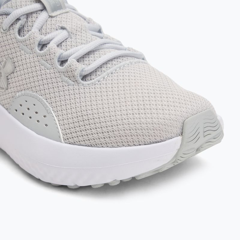 Кросівки для бігу жіночі Under Armour Charged Surge 4 halo gray/metallic silver/metallic silver 7