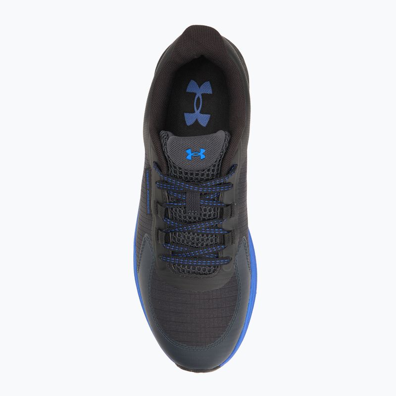 Чоловічі бігові кросівки Under Armour Charged Bandit Trail 3 антрацит/чорний/королівський синій 5