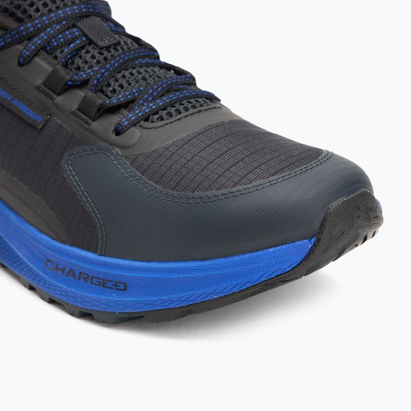Чоловічі бігові кросівки Under Armour Charged Bandit Trail 3 антрацит/чорний/королівський синій 7