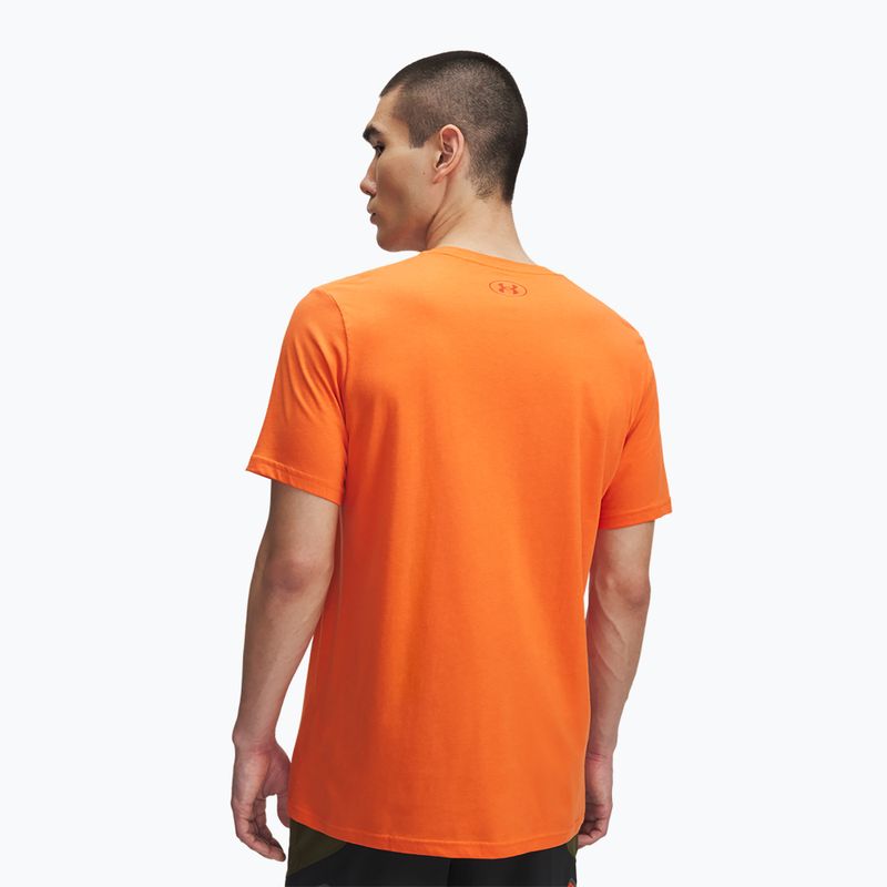 Футболка для тренувань чоловіча Under Armour GL Foundation Update orange base/surplus orange/squad orange 2