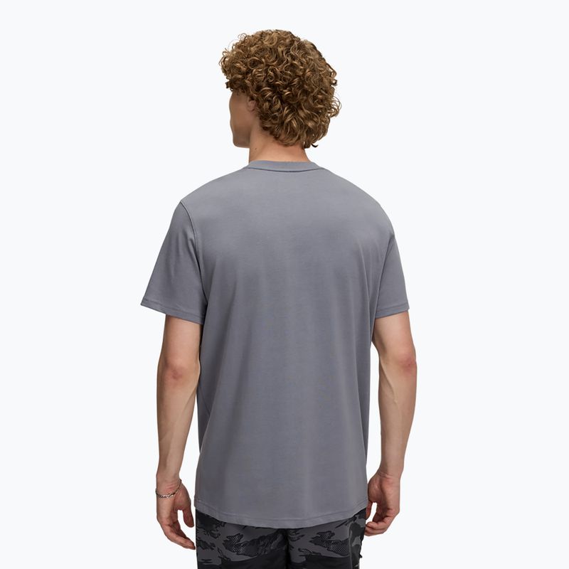 Чоловіча тренувальна футболка Under Armour Logo Emb Heavyweight titan gray/black 2