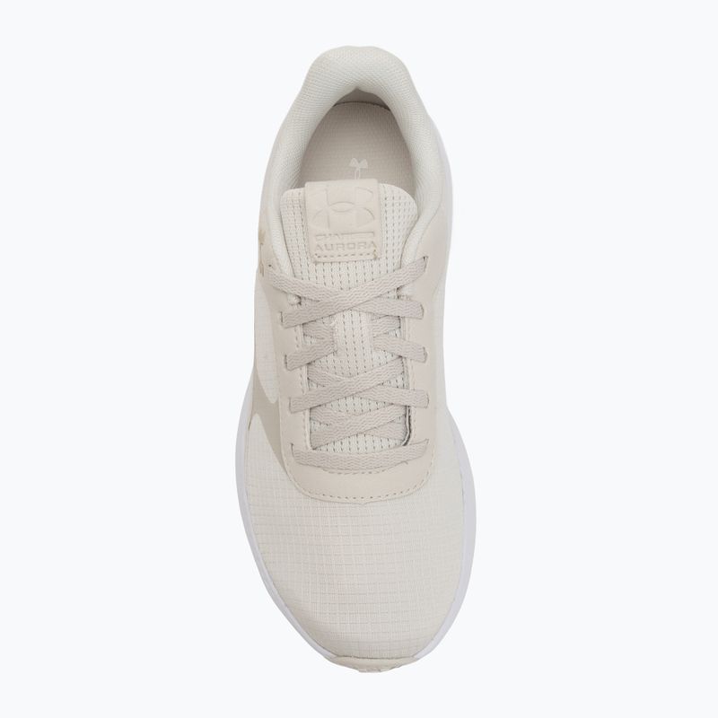 Кросівки для тренувань жіночі Under Armour Aurora 3 summit white/white/khaki base 5