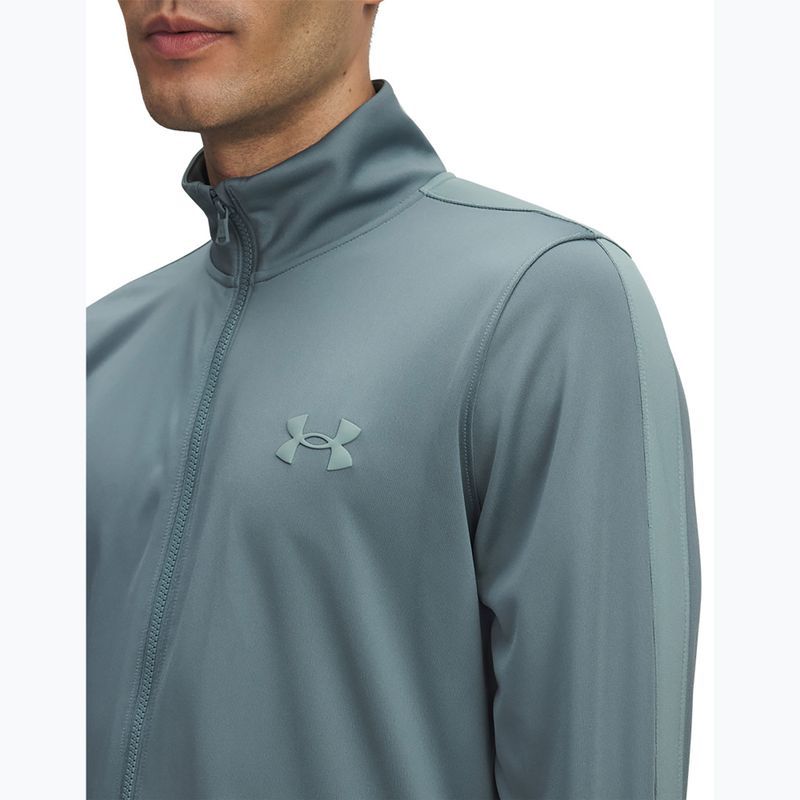 Костюм спортивний чоловічий Under Armour UA Knit Track Suit jasper blue/serpentine/serpentine 3
