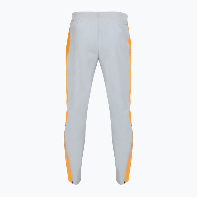Штани для бігу чоловічі Under Armour Velociti Storm mod gray/squad orange/reflective 2
