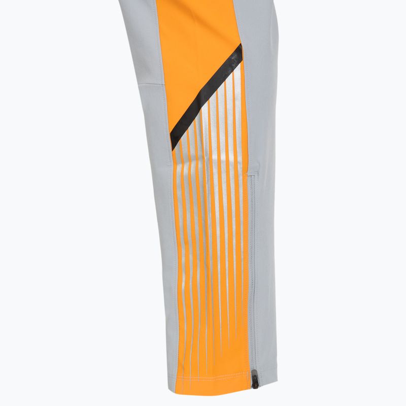 Штани для бігу чоловічі Under Armour Velociti Storm mod gray/squad orange/reflective 4