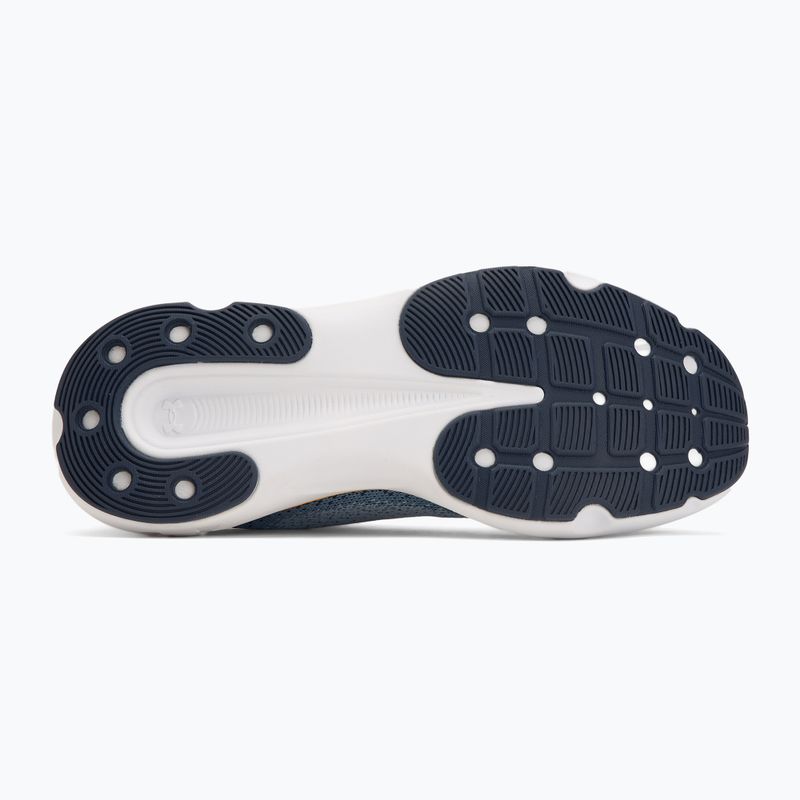Кросівки для бігу чоловічі Under Armour Infinite blue calm/blue smoke/squad orange 4