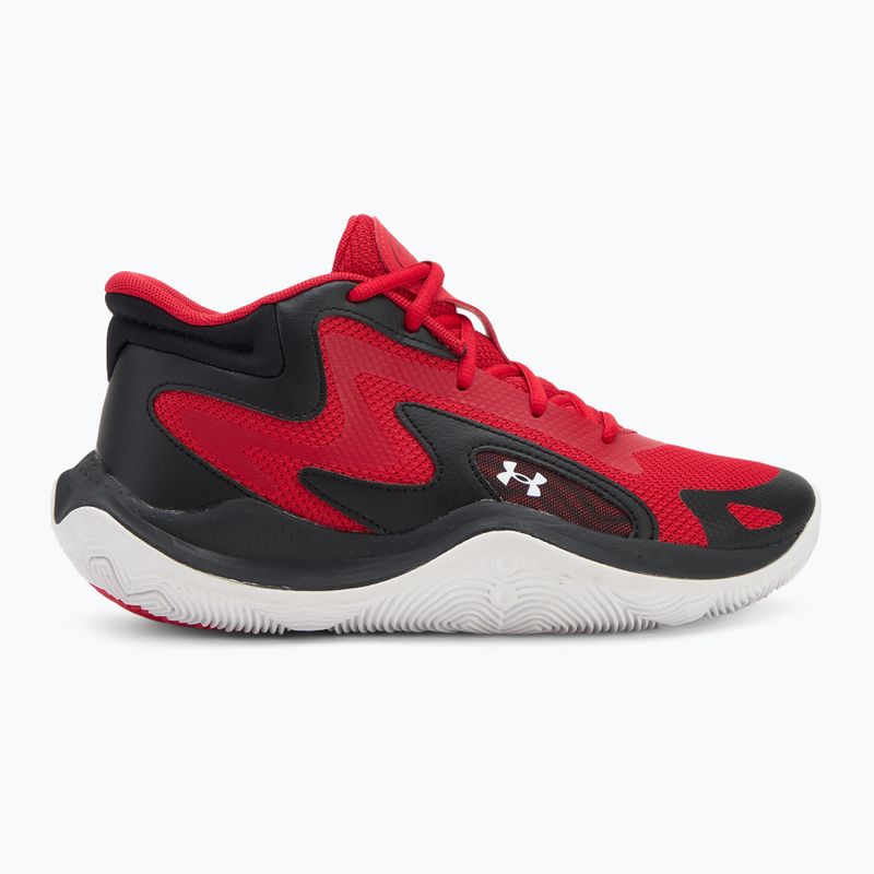 Кросівки баскетбольні Under Armour Jet '25 red/black 2