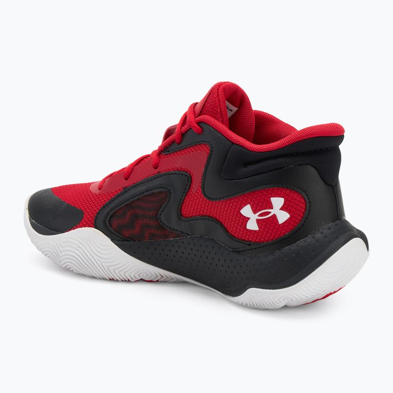 Баскетбольні кросівки Under Armour Jet '25 red/black 3