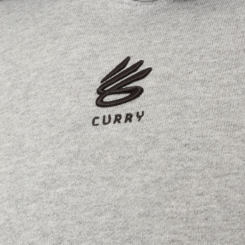 Кофта чоловіча Under Armour Curry Splash Hoodie summit white / black 3
