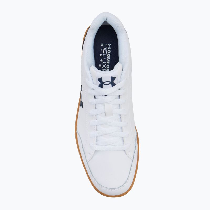 Кросівки для тренувань чоловічі Under Armour Official white/gum rubber/washed navy 5