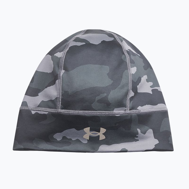 Шапка для бігу чоловіча Under Armour Storm Men'S Storm Launch Beanie castlerock/black
