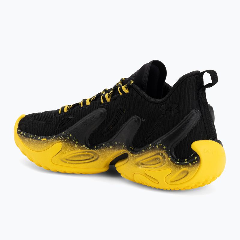 Кросівки баскетбольні Under Armour Curry 13 black/yellow 3