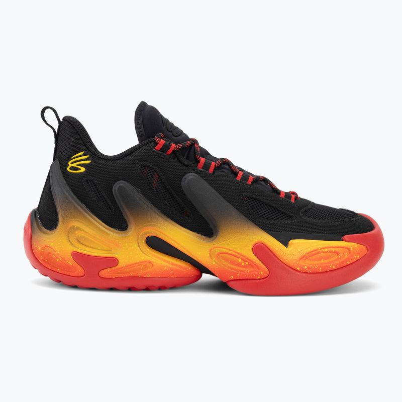 Кросівки баскетбольні Under Armour Curry 13 black/red/campus gold 2