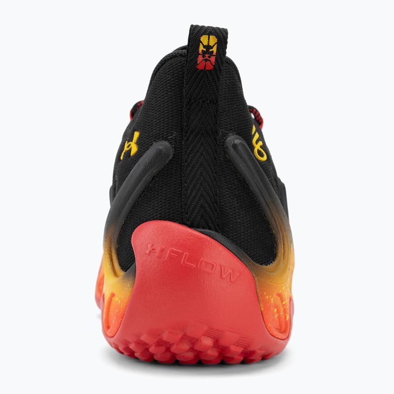 Кросівки баскетбольні Under Armour Curry 13 black/red/campus gold 6