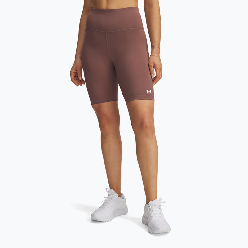 Жіночі тренувальні шорти Under Armour Motion Bike EMEA sierra taupe/white