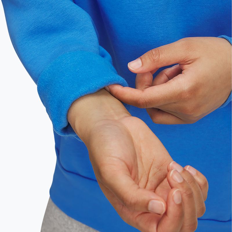 Кофта жіноча Under Armour Icon Fleece Hoodie blue atlantis/white 3