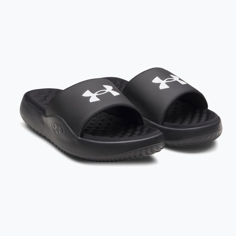 Шльопанці чоловічі Under Armour Ignite Pro 8 Fix black/black/white 3