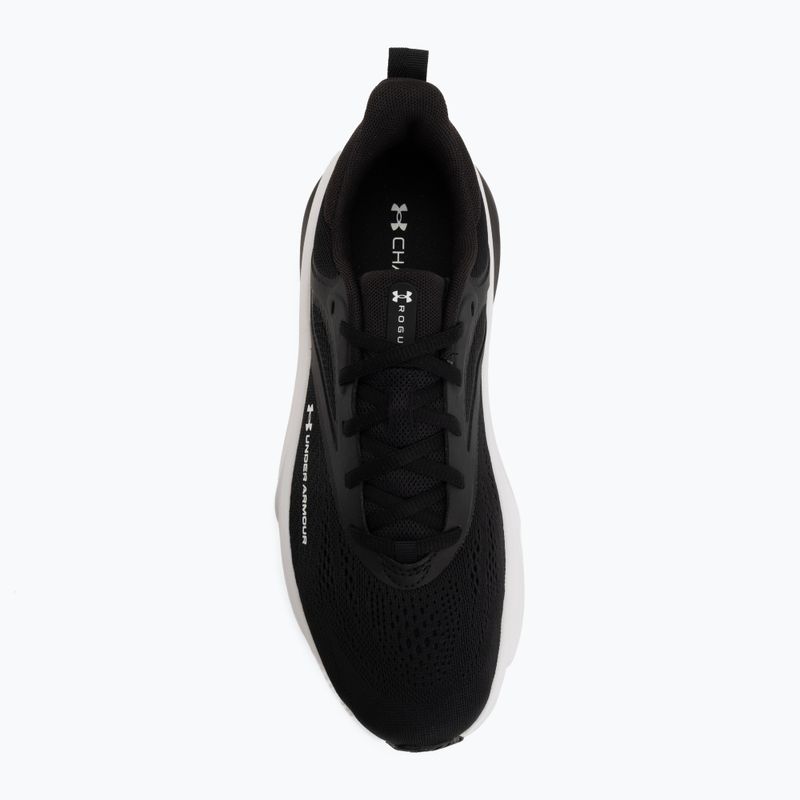Кросівки для бігу чоловічі Under Armour Rogue 6 black/black/white 5