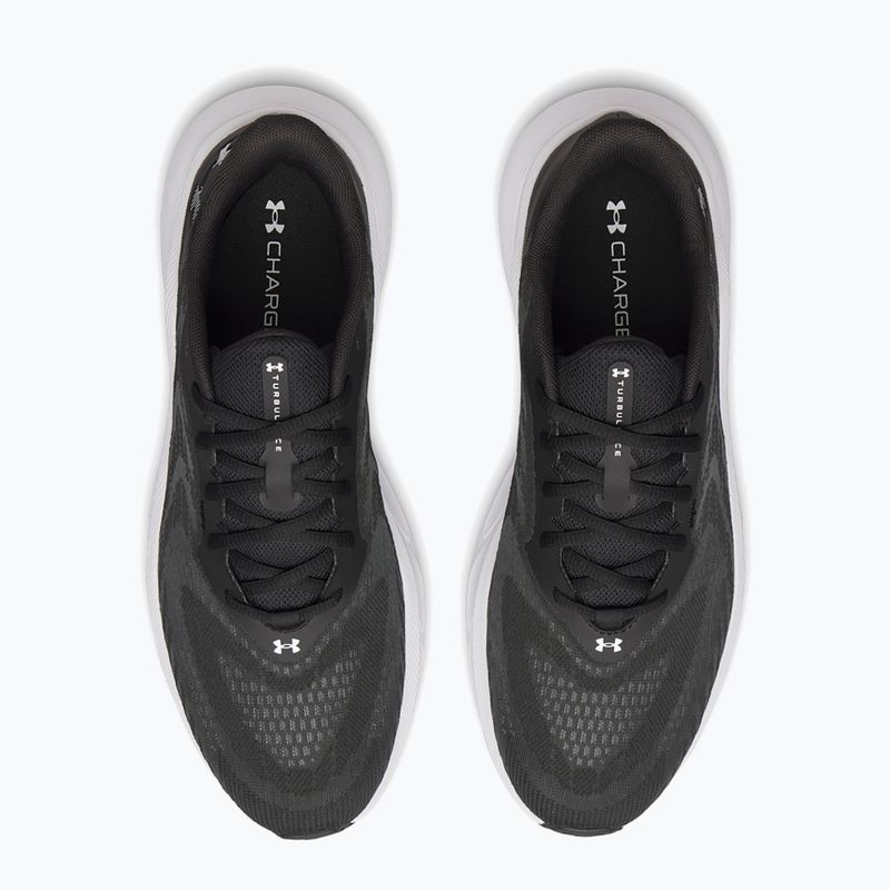 Кросівки для бігу чоловічі Under Armour Turbulance 3 black/black/metallic silver 5
