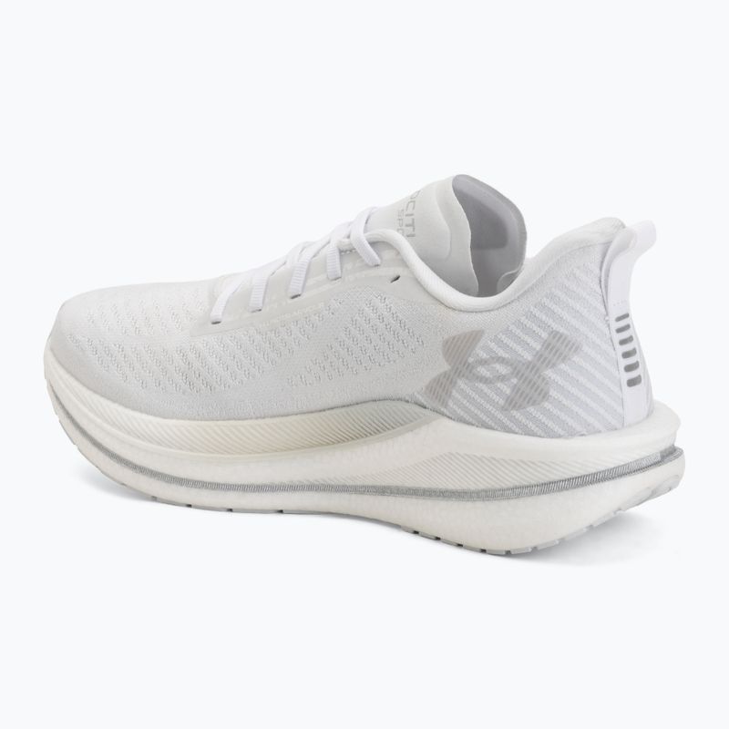 Кросівки для бігу чоловічі Under Armour Velociti SPD white/arden green/campus gold 3