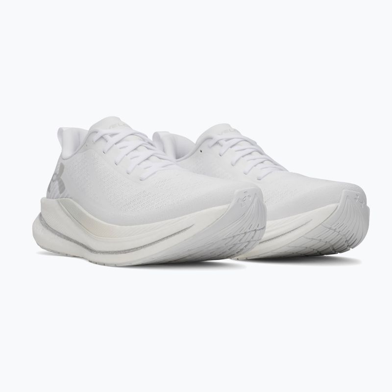 Кросівки для бігу чоловічі Under Armour Velociti SPD white/arden green/campus gold 3