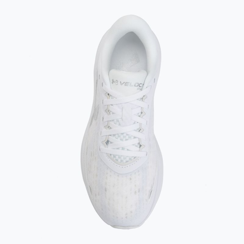 Кросівки для бігу жіночі Under Armour Velociti Pace white/black/distant gray 5