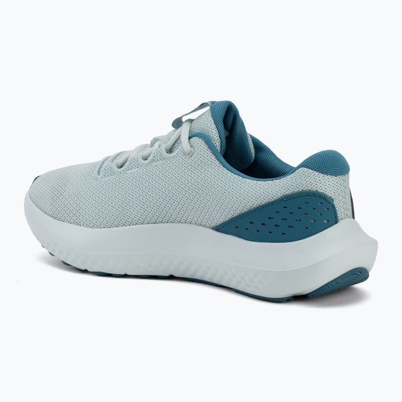 Кросівки для бігу жіночі Under Armour Charged Surge 4 illusion green/black/illusion green 3