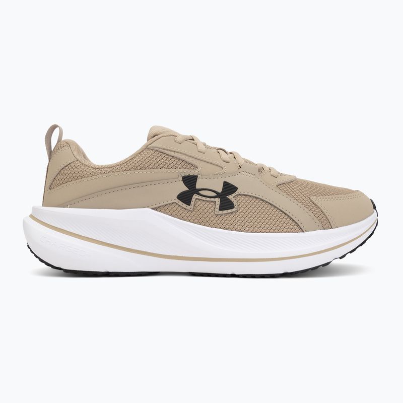 Чоловічі бігові кросівки Under Armour Assert 11 city khaki/summit white/summit white 2
