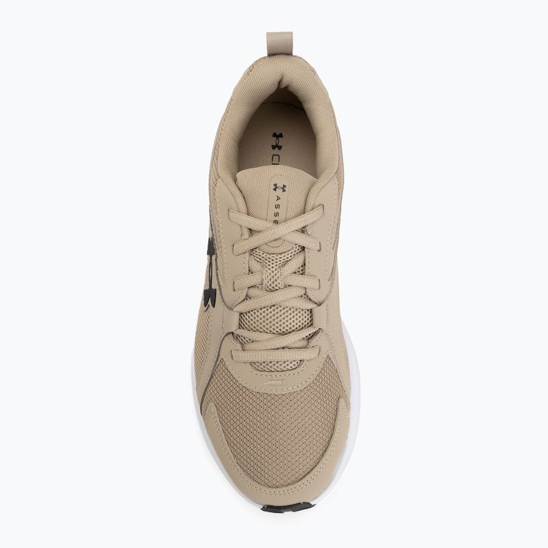 Чоловічі бігові кросівки Under Armour Assert 11 city khaki/summit white/summit white 5