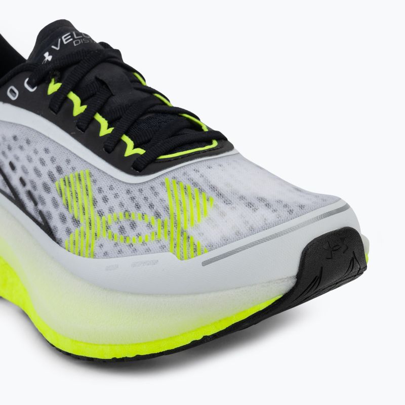 Кросівки для бігу жіночі Under Armour Velociti Distance white/valiant green/black 7