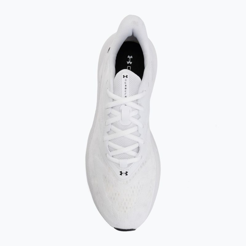 Кросівки для бігу чоловічі Under Armour Turbulance 3 white/black/distant gray 5