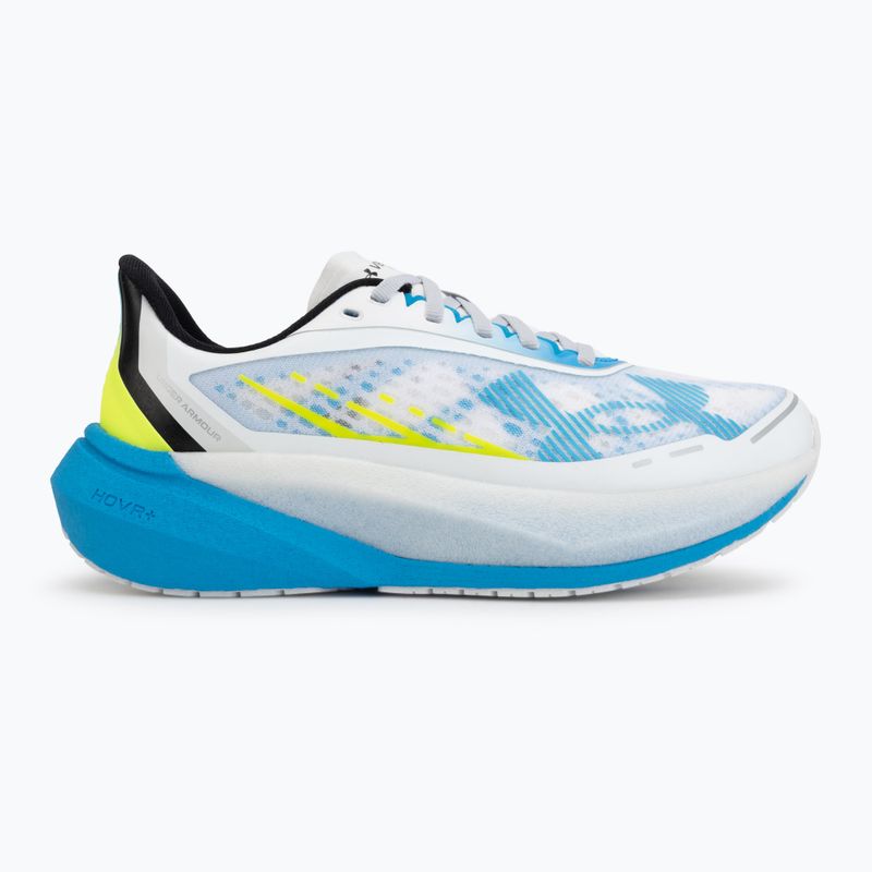 Кросівки для бігу жіночі Under Armour Velociti Distance white/orange bloc/metallic silver 2