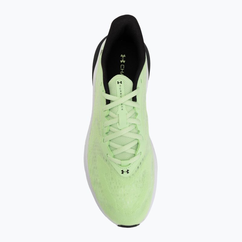 Кросівки для бігу чоловічі Under Armour Turbulance 3 lumos lime/black/black 5