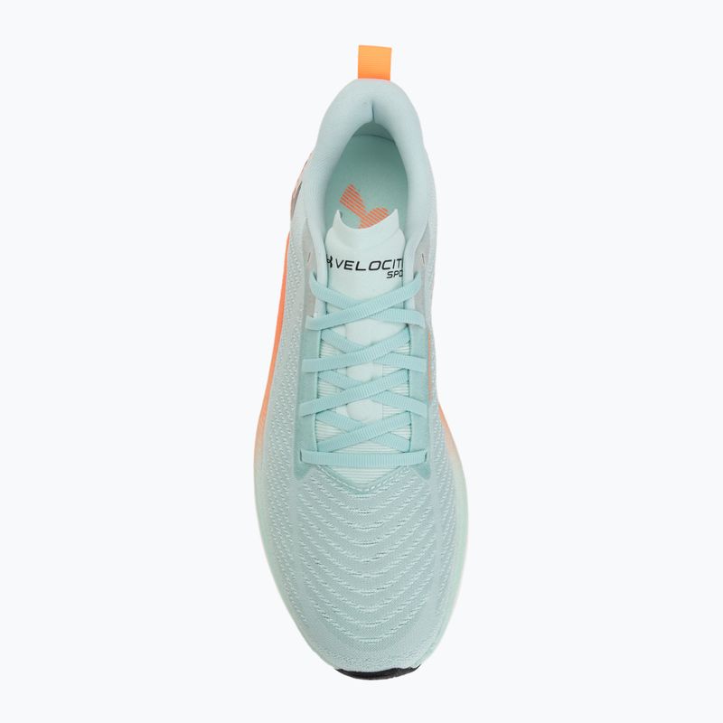 Кросівки для бігу чоловічі Under Armour Velociti SPD refresh mint/electric tangerine/mod gray 5