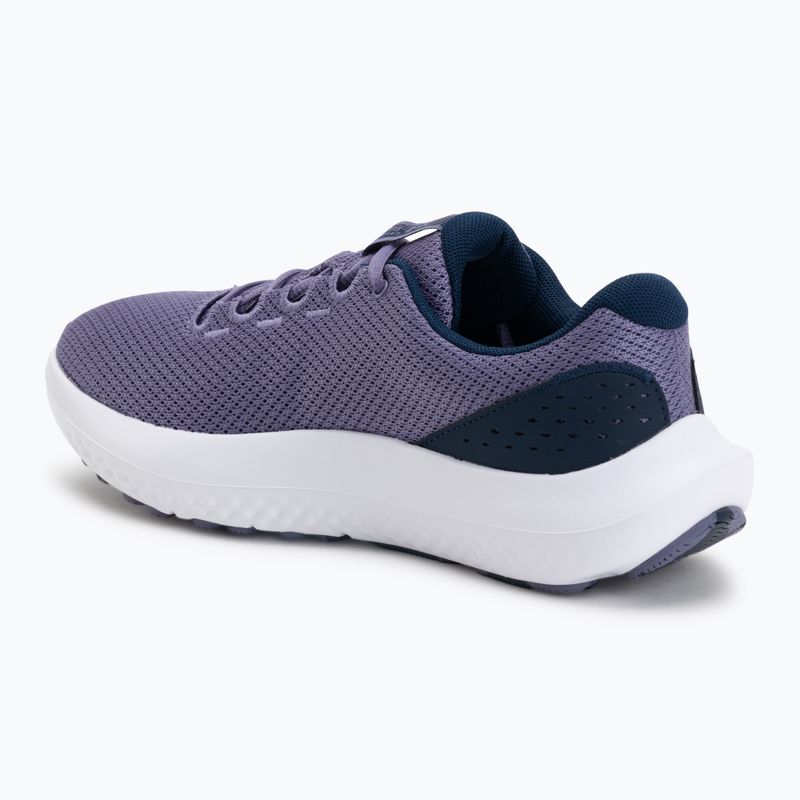 Жіночі бігові кросівки Under Armour Charged Surge 4 purple luxe/refresh mint 3
