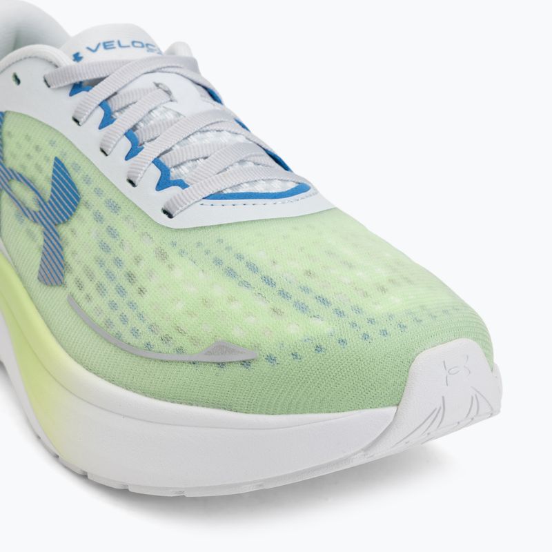 Кросівки для бігу чоловічі Under Armour Velociti Pace lumos lime/white/capri 7