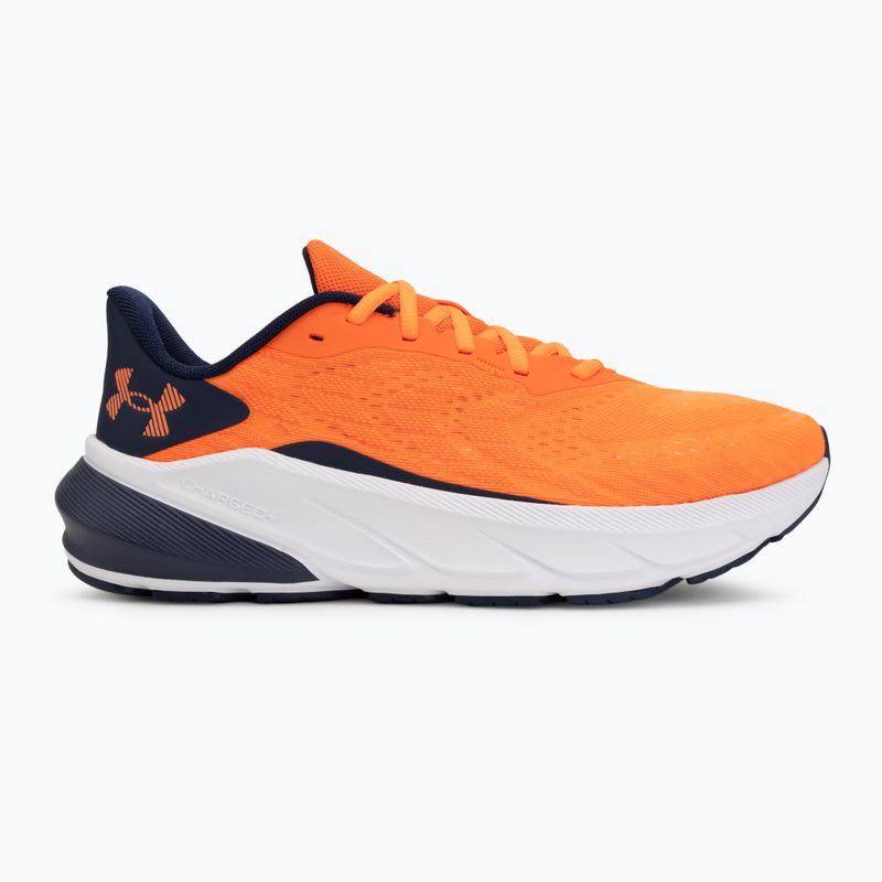 Кросівки для бігу чоловічі Under Armour Turbulance 3 solar orange/midnight navy/solar orange 2