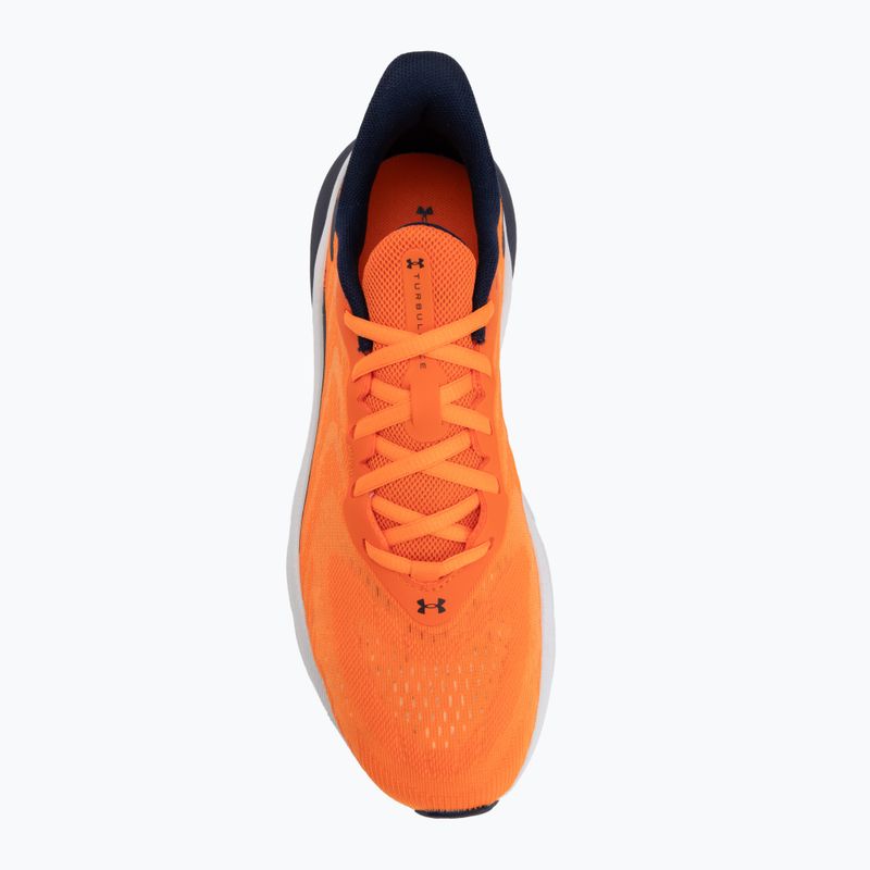 Кросівки для бігу чоловічі Under Armour Turbulance 3 solar orange/midnight navy/solar orange 6