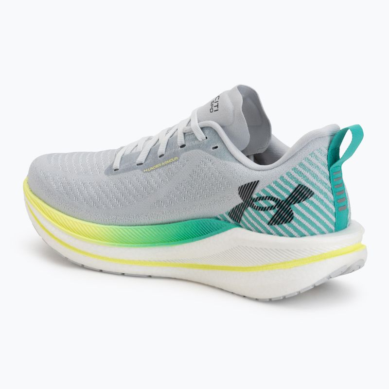 Кросівки для бігу чоловічі Under Armour Velociti SPD halo gray/green mode/black 3