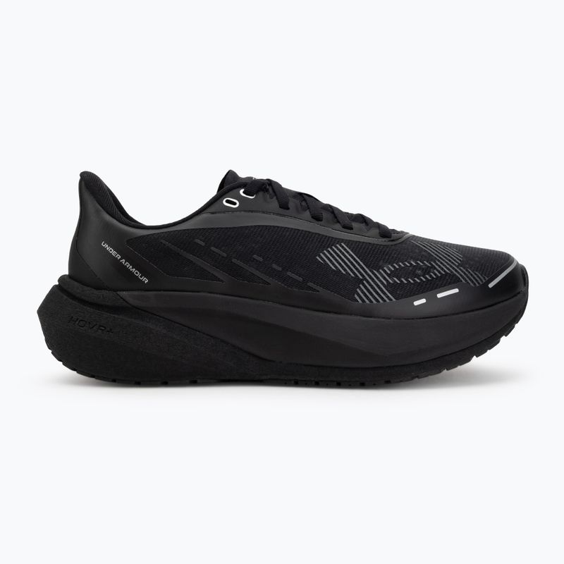 Кросівки для бігу жіночі Under Armour Velociti Distance black/black/metallic silver 2