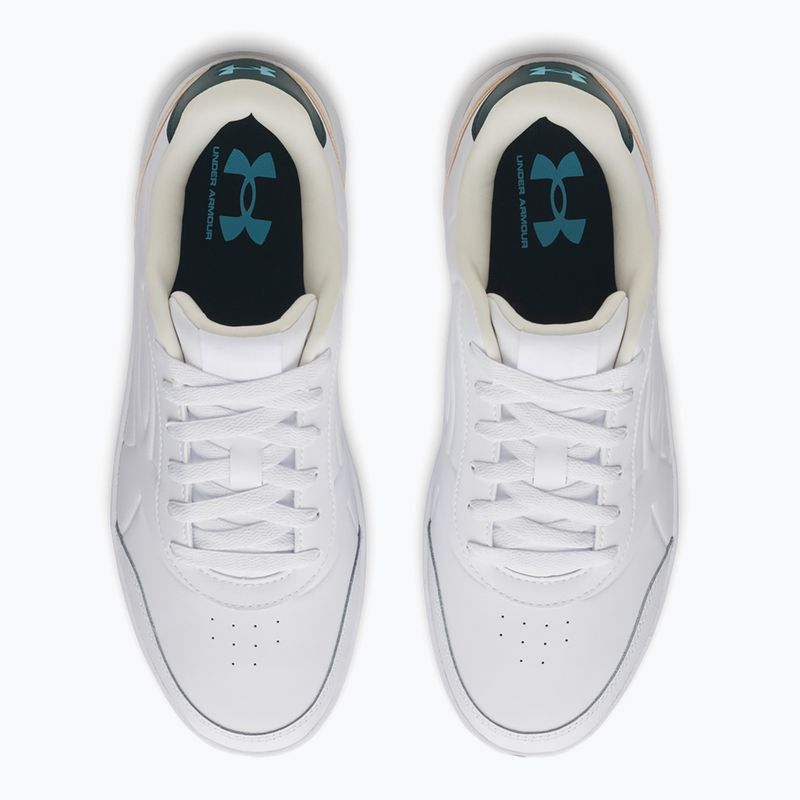 Кросівки для тренувань чоловічі Under Armour Motion white/arden green/fresco blue 4