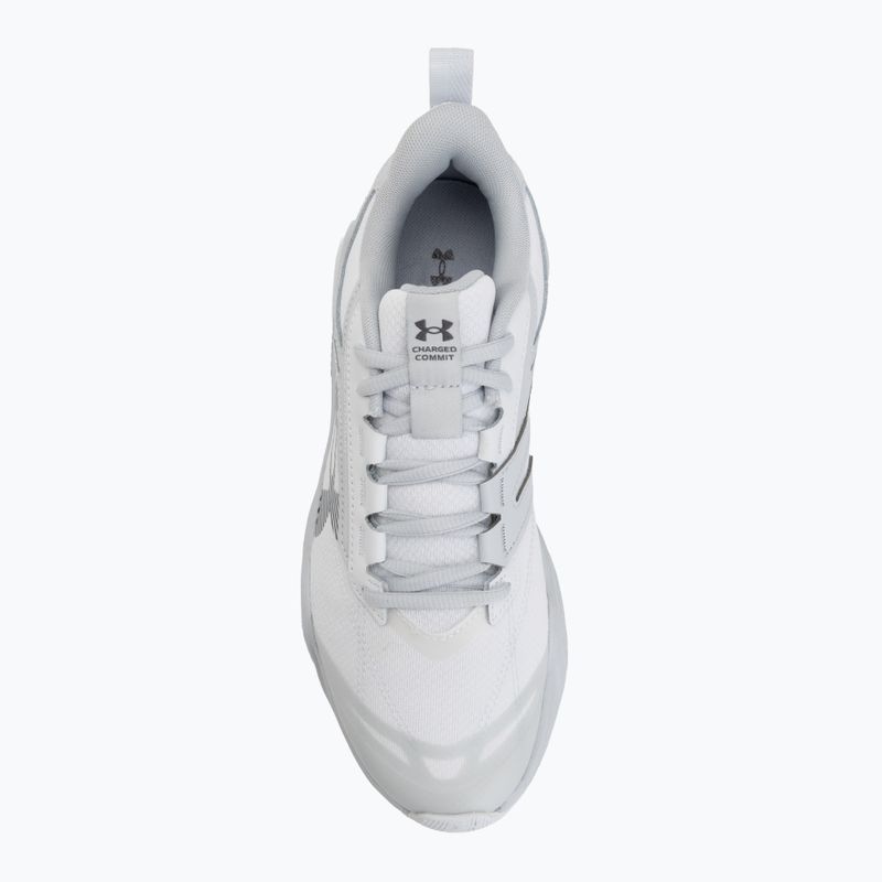 Кросівки для тренувань чоловічі Under Armour Charged Commit TR 5 white/halo gray/castlerock 5