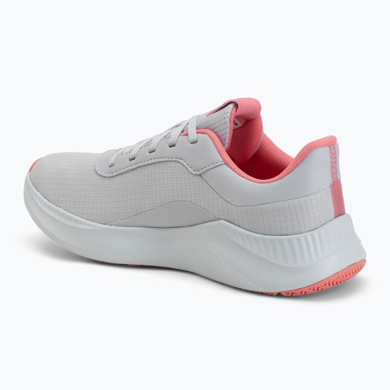 Кросівки для тренувань жіночі Under Armour Aurora 3 halo gray/halo gray/bittersweet pink 3