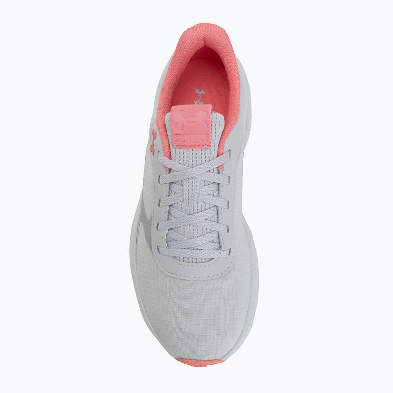 Кросівки для тренувань жіночі Under Armour Aurora 3 halo gray/halo gray/bittersweet pink 5