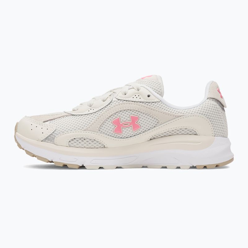 Кросівки для тренувань жіночі Under Armour Tech Runner summit white/summit white/bittersweet pink 2