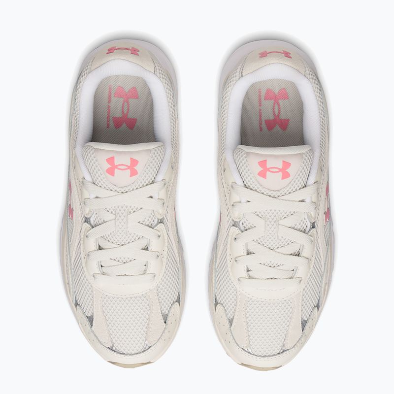 Кросівки для тренувань жіночі Under Armour Tech Runner summit white/summit white/bittersweet pink 4